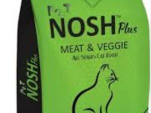Pet Nosh Plus Adult Cat Food Meat And Veggie - 1.2kg