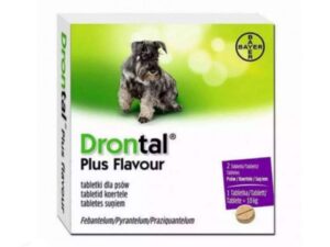 Drontal Dog Deworming Tablet - (Single tablet)