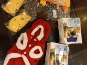 Cat Dress (0-6 months) with accessorries (Pack of 6)