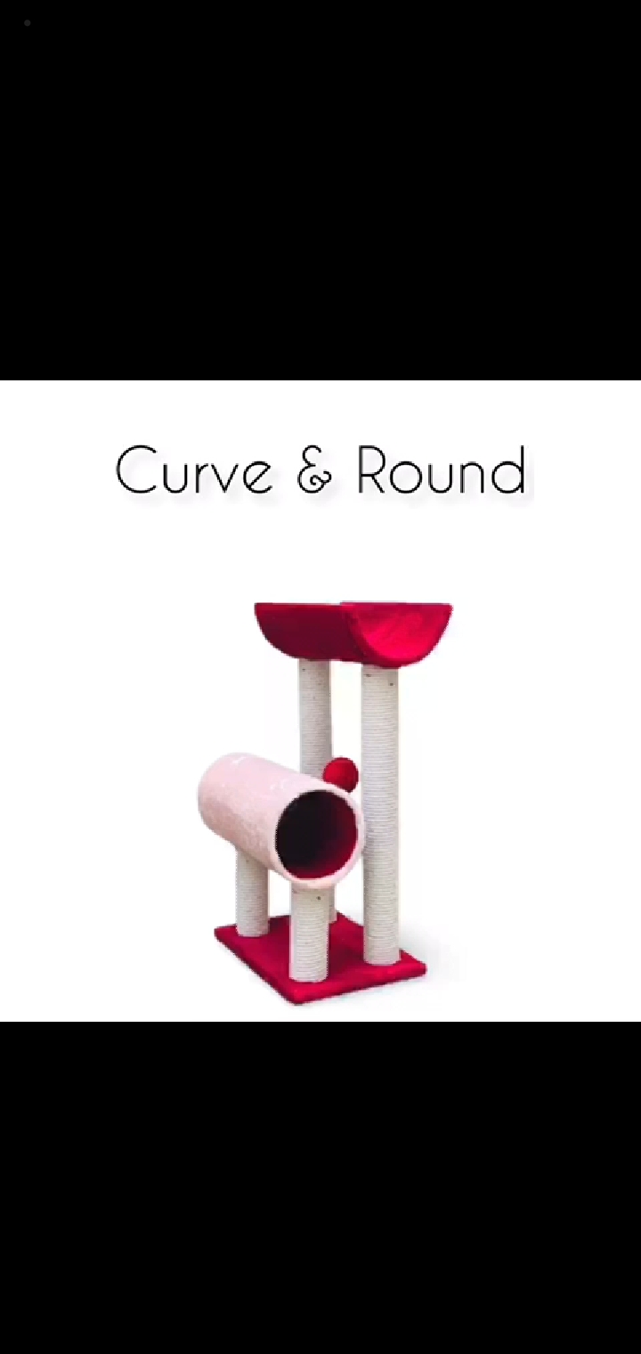 Round Curve Scratching Post for Cats – Al Hewaan Pets