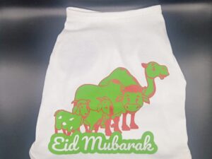 Eid Mubarak All Animals Shirt – Green