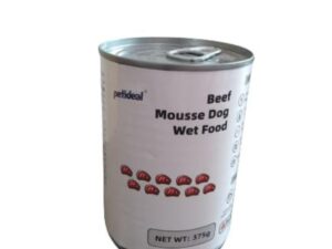 Petideal Beef Mousse Dog Wet Food – 375 Gram