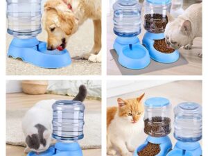 Pet Food & Water Dispenser - Pack of 2